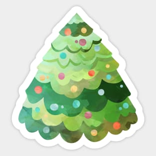 Christmas tree Sticker